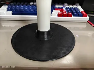 小卷耗材收纳柱底座 Small roll filament storage column base