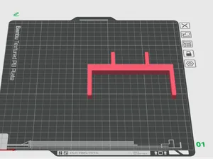 Transportation badge ribbon alignment tool