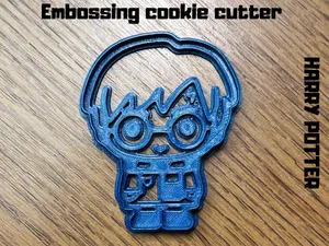 Harry Potter embossing cookie cutter