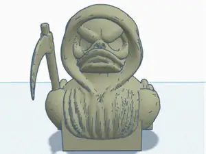 grim reaper duck traxxas x-maxx hood emblem