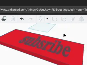 Subscribe plate