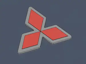 Mitsubishi Logo Emblem for Mirage/Colt CJ MR300033