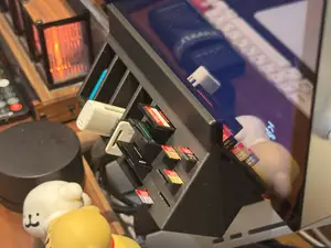 显示器下U盘小零件&TF卡&SD卡整理架Plus版