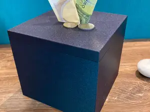 Spardose Würfel 15x15