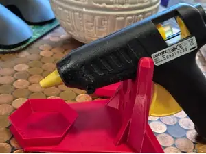 Hot glue gun holder