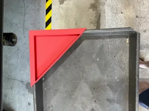 Shelf for small parts for a harbor freight cart