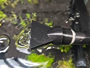 鱼缸万向鸭嘴出水口
