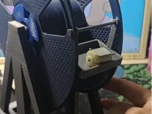 料盘模型摩天轮展示架(需要两个608zz轴承,也可以自己打印两个)