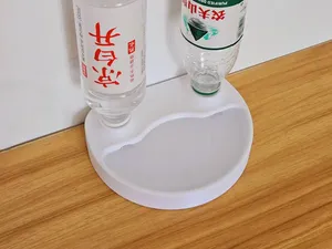 双矿泉水瓶宠物猫猫狗狗虹吸自动饮水器