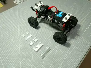 scx24车壳磁铁柱
