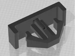 SCANIA front grille mounting clip