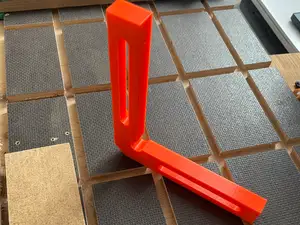 Anschlagwinkel für CNC Fräse / Lasercutter