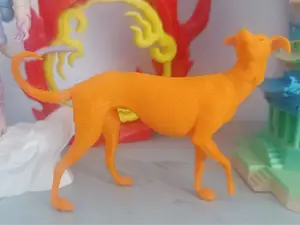【古画复刻】清代郎世宁《十犬图册》中的犬