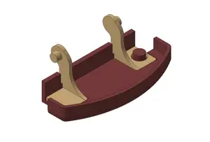 VW Center Armrest Repair Latch Clip / VW 807688/c