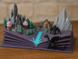 Fantasy story book