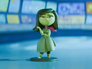 Inside Out Disgust Character Collectible Figurine