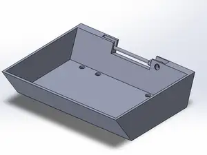 Bac Simple Dark Water Bait Boat MK2 + Lâche-Ligne