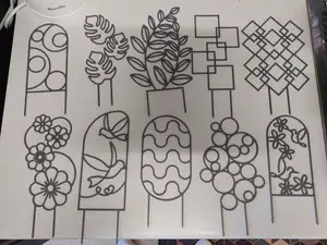 House Plant Trellis, Set of 10