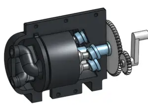 Three Piston Axial Water Pump