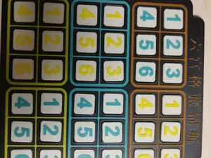数独六宫格讲解盘、四宫格六宫格、九宫格，棋盘，益智思维游戏