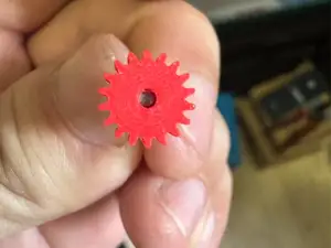 182A齿轮,18齿,0.5模,2mm孔,4.2mm厚