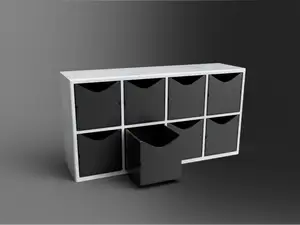 Cube Storage Shelf – Inspired by IKEA Kallax