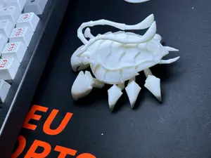 完美分件！英雄联盟/金铲铲 河蟹 (迅捷蟹) 3D打印模型，丝滑不翻车！