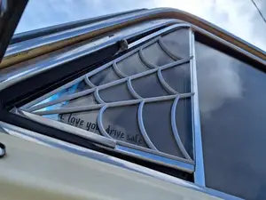 Lada 2106 window spiderweb ornament