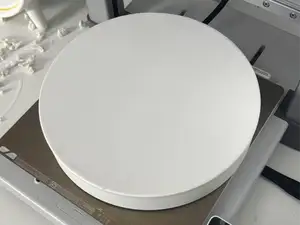 展示旋转托盘白色极简底座