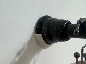 Shower Curtain Rod, Wall Mounting Bracket