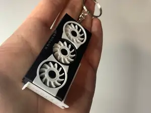 Llavero Tarjeta Gráfica Radeon