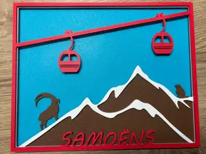 Cadre montagne de Samoens - Haute-Savoie