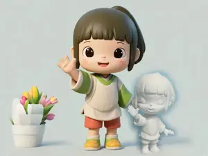 千与千寻Q版手办
