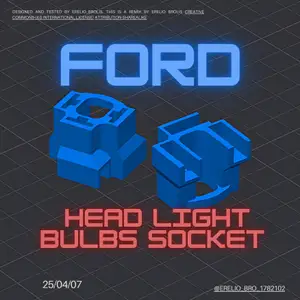 Headlight Bulb Socket H4 / H7 (FORD transit mk7)