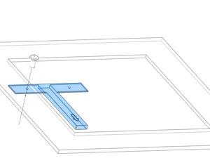 Template for Marking and Drilling – IKEA PAX Door