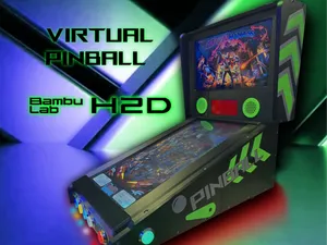 Tabletop Virtual Pinball Machine
