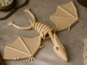 Articulated Pterodactyl Skeleton Toy