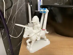 Toothbrush holder – Polish hussar knight.