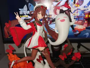 原神 胡桃 宿雪桃红 同人模型图纸(人物主体)