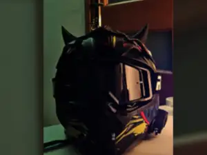 Helmet horns