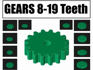 Gears 8-19 Teeth