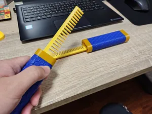 两把梳子鸳鸯刀,双刀