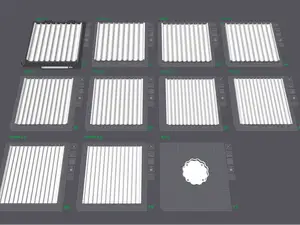 欧鲤钓-丸饵搓板模具