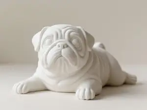 八哥犬 创意装饰模型