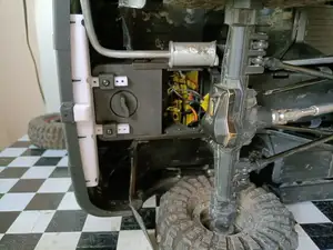 FCX10 LC80 rear bumper mount