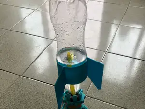 可乐瓶水火箭尾翼