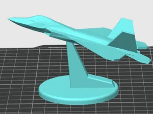3D-модели F16 и Falcon для печати