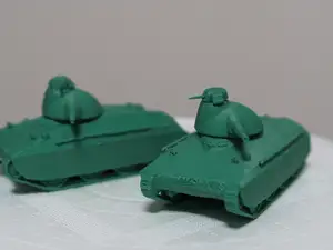 1:72的卖萌鸭 法国AMX40骑兵坦克