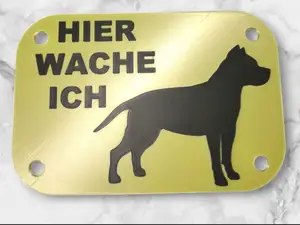 Hier wache ich