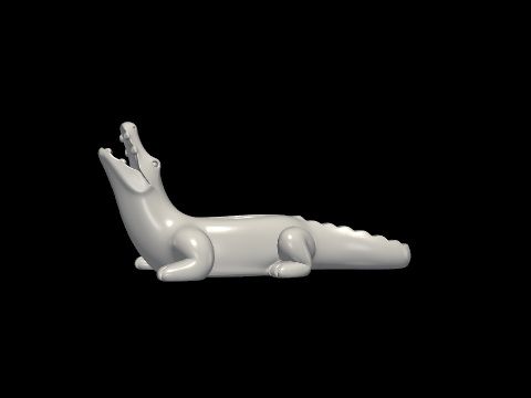 Crocodile Pen Holder & Planter